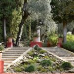 Gardens in Menton on the French Riviera