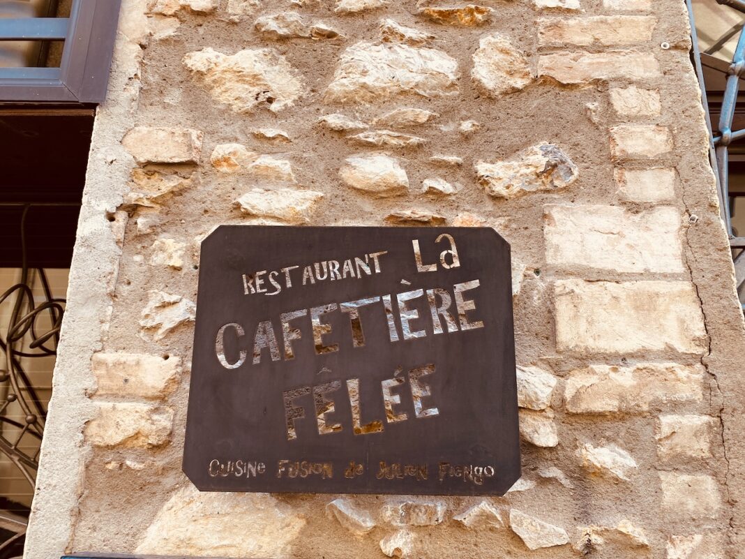 Cafetiere Felee Antibes restaurant