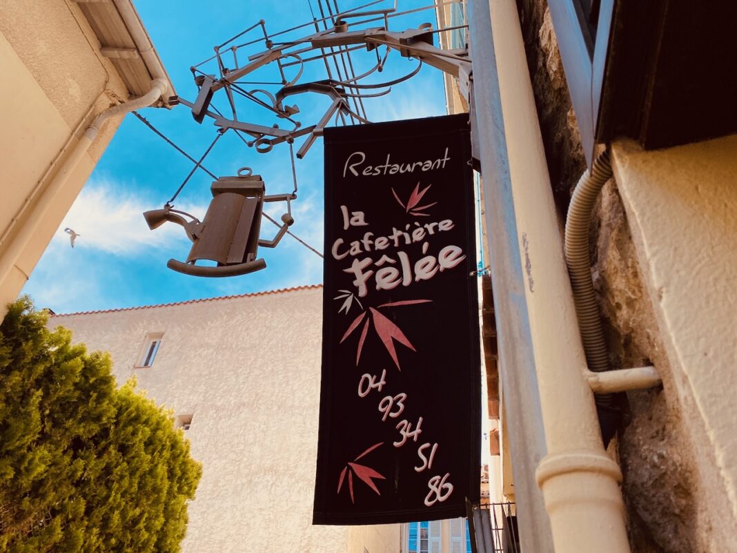 Cafetiere Felee Antibes restaurant