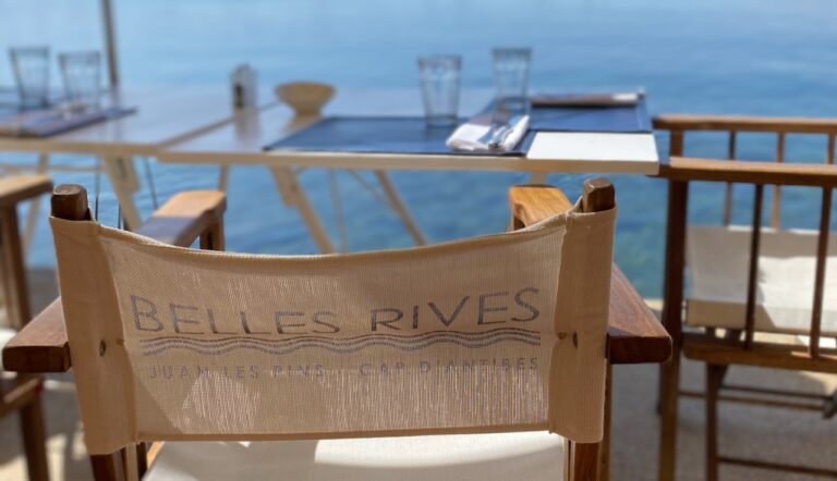 Belles Rives beach restaurant