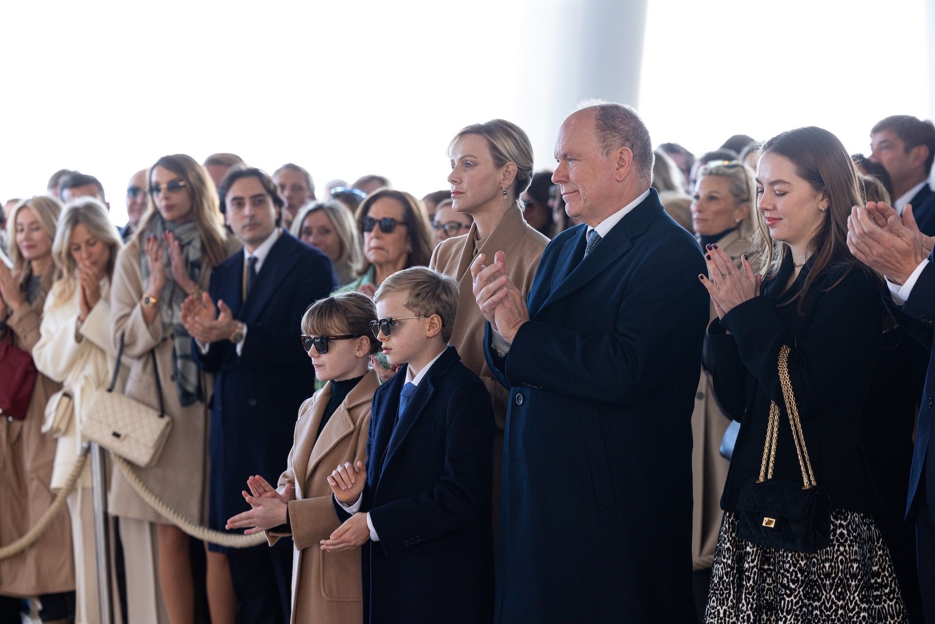 Monaco royal family at Mareterra