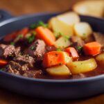 Beef stew Daube à la Niçoise Mediterranean Recipe