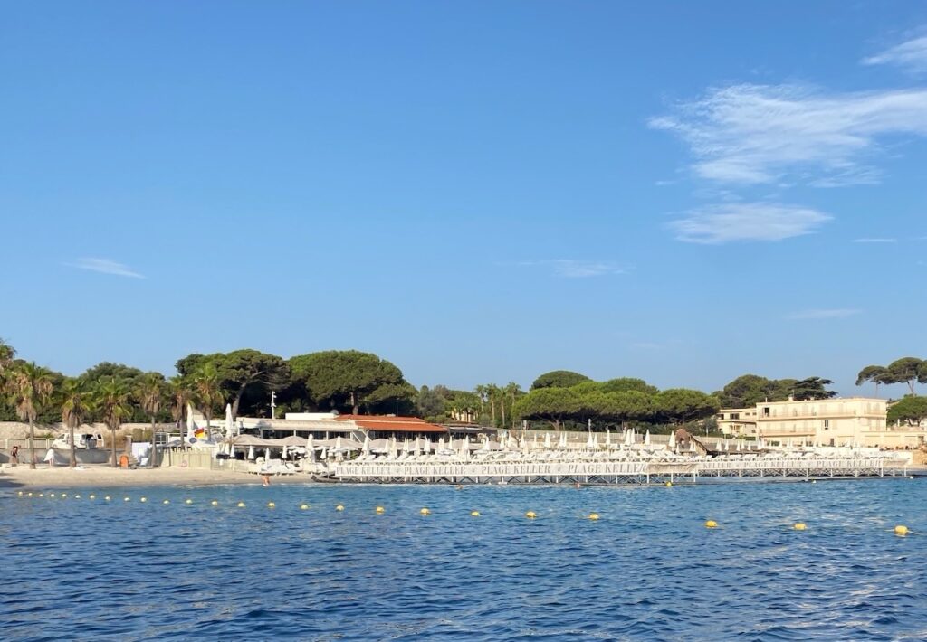 Plage Keller, La Garoupe, Cap d'Antibes
