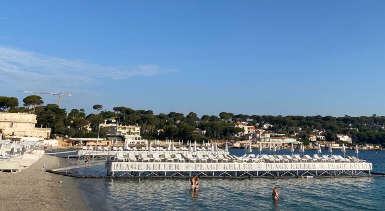 Plage Keller, La Garoupe, Cap d'Antibes