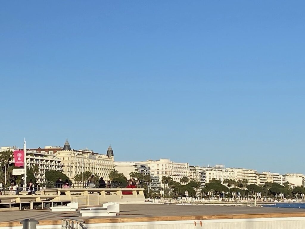 Cannes with the iconic Carlton Hotel