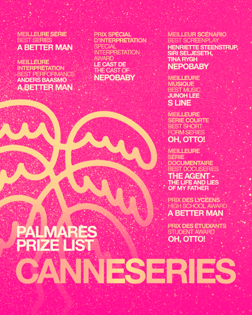 Cannes Series winners 2025