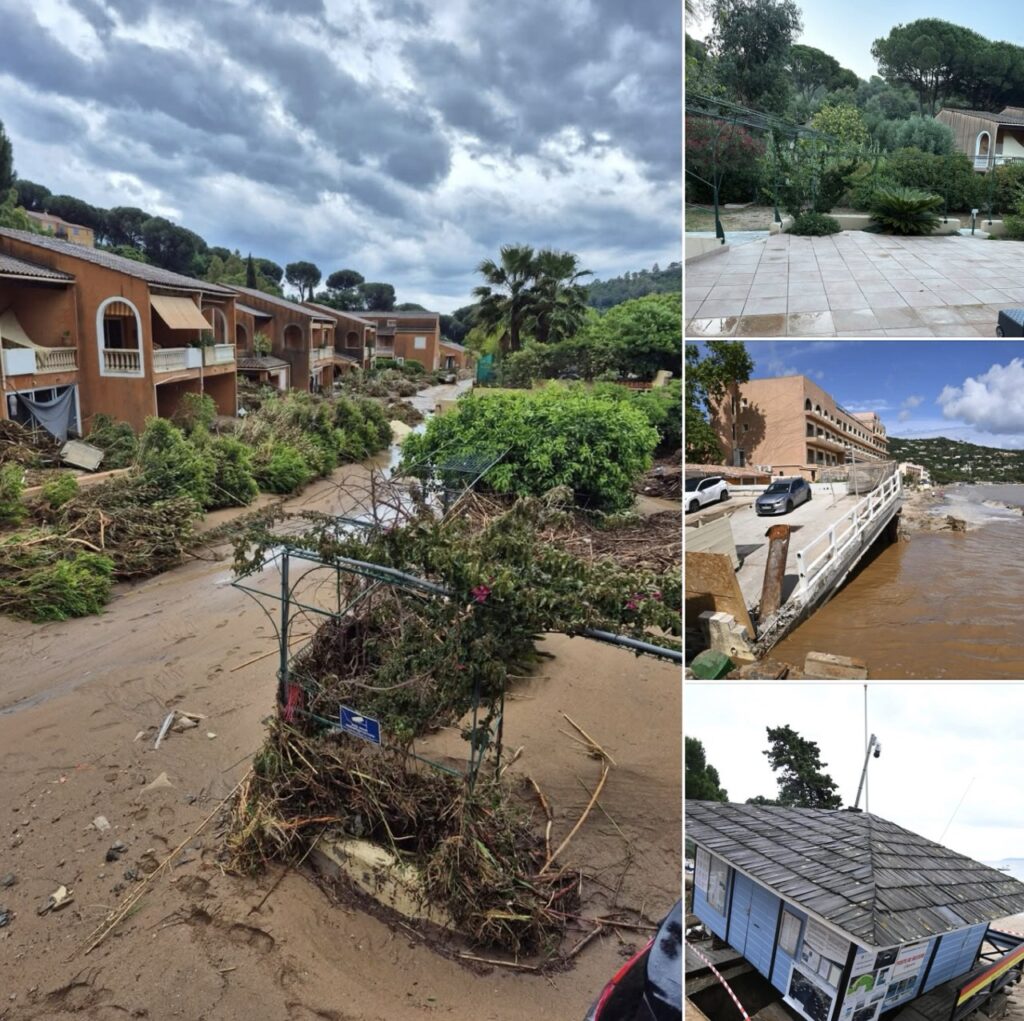 Lavandou flood damage