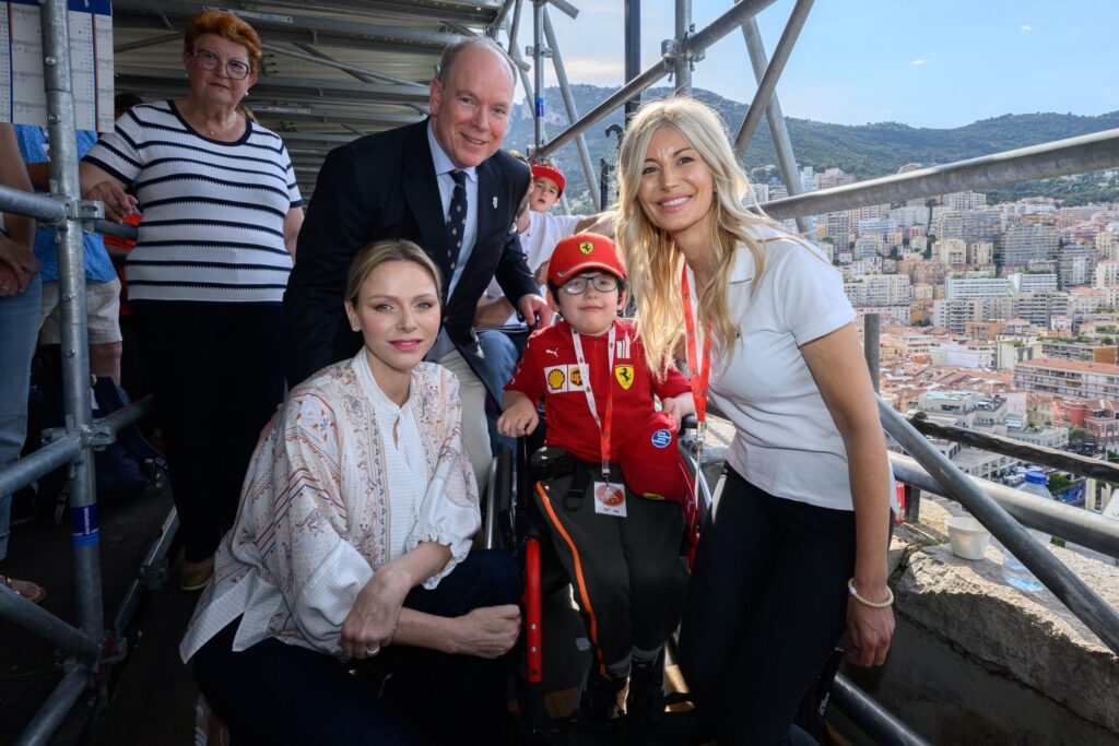 Monaco grand prix charlene