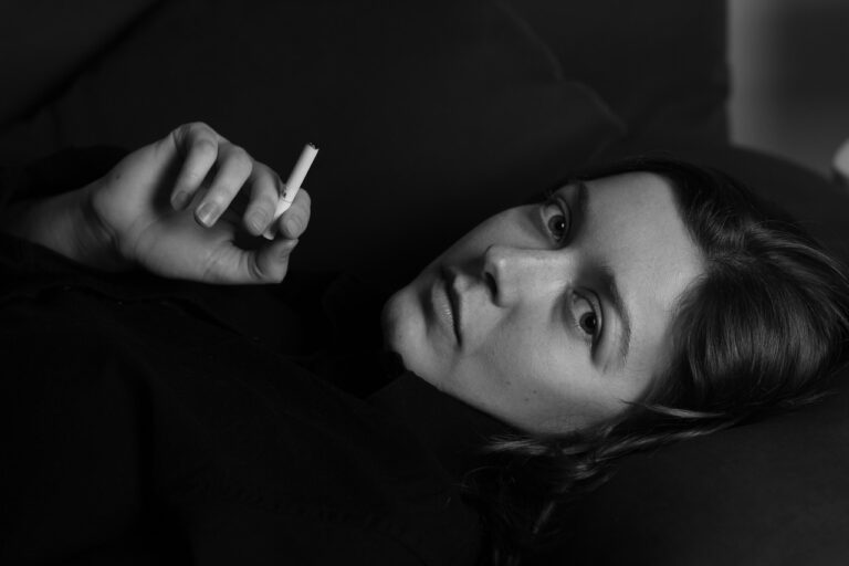 Woman smoking, Festival where you smoke, Cannes
