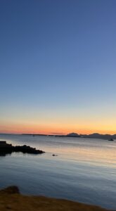 Sunrise on French Riviera