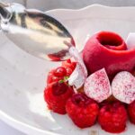 Dessert at Les Teraillers in the South of France