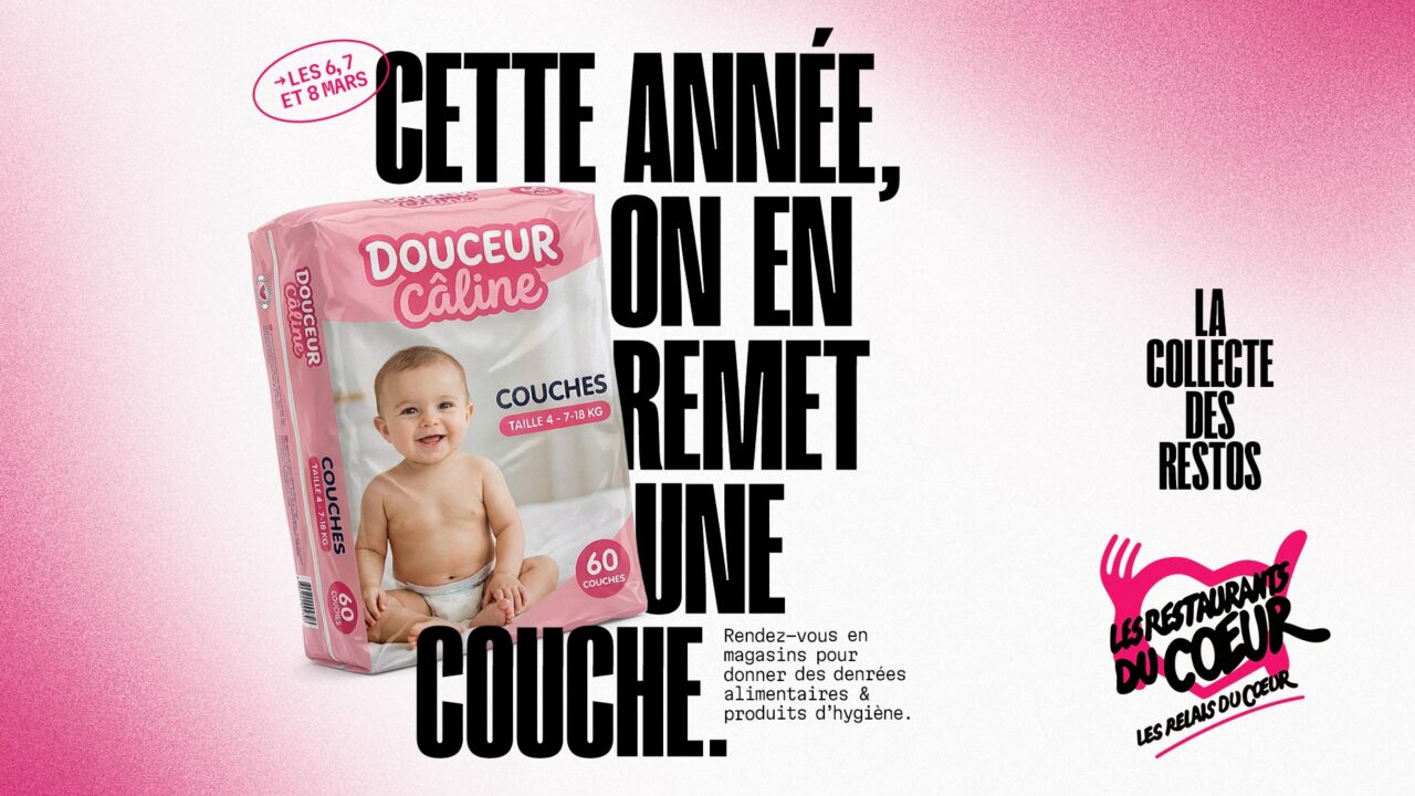 Restos du Coeur charity nationwide food and product drive