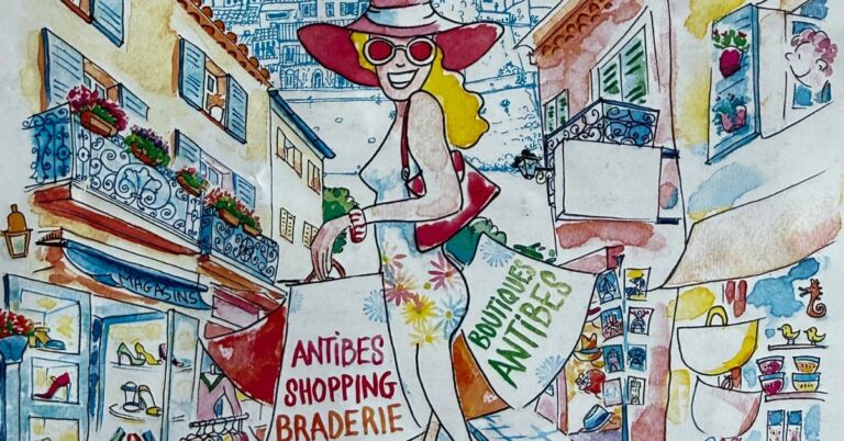 Antibes braderie shopping sales