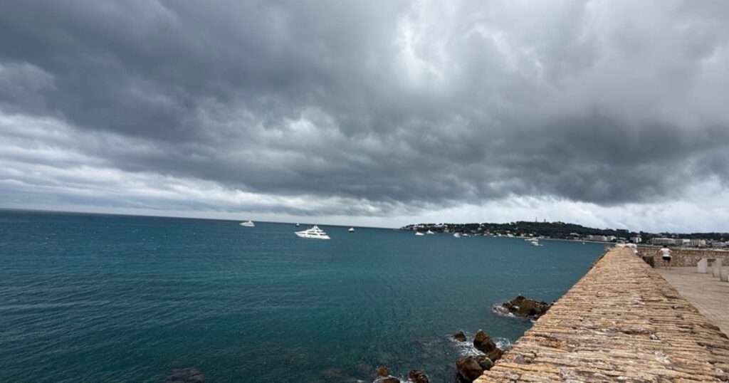 Alerte orange à Antibes