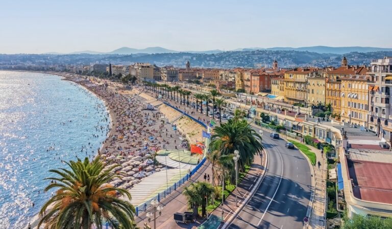 Nice France where protests have been taking place