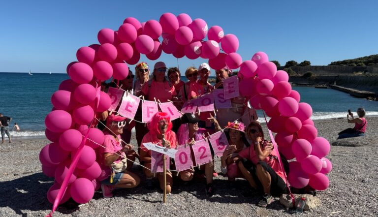Pink October on the Cote d'Azur
